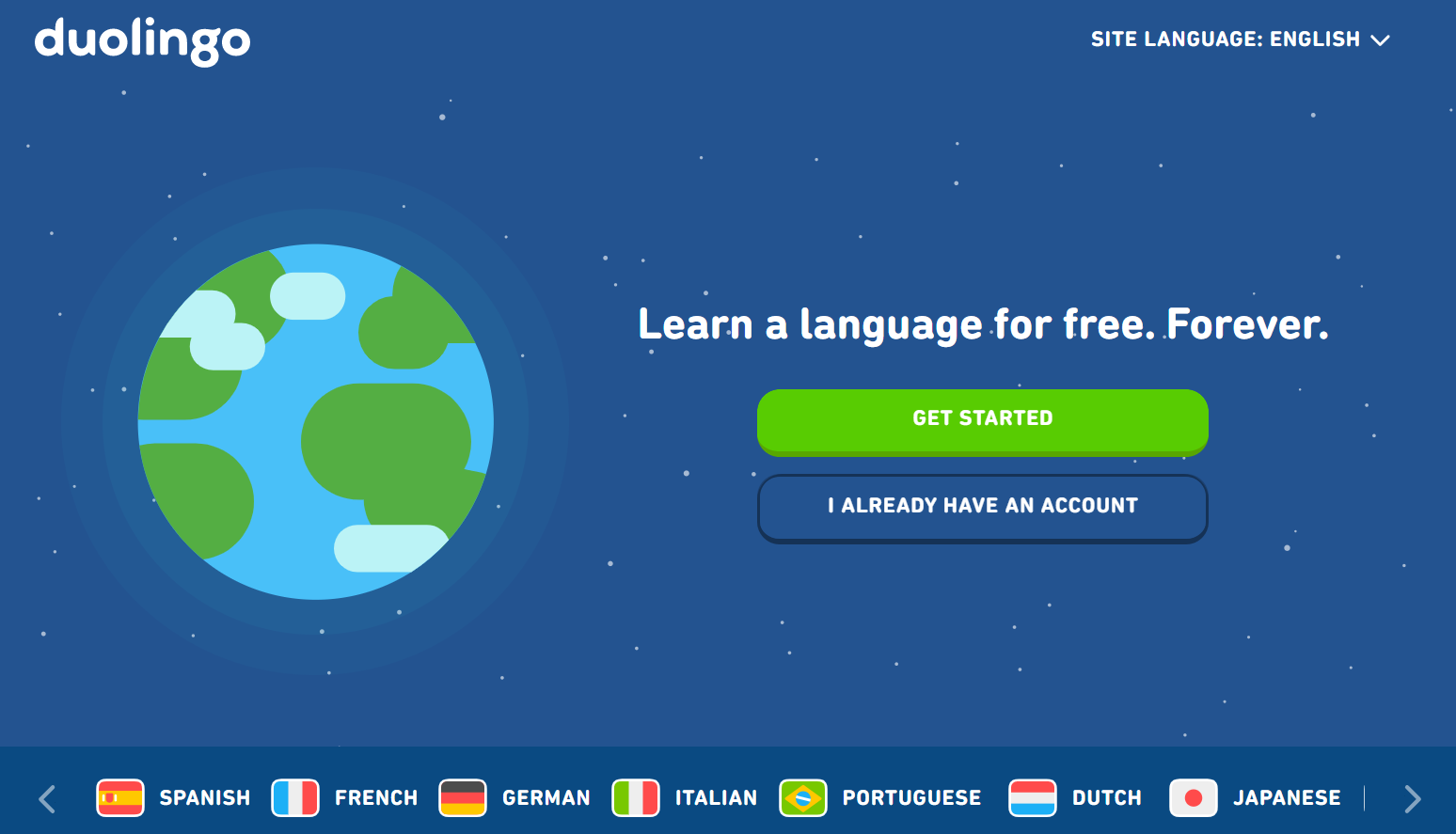 The best language learning app: DuoLingo