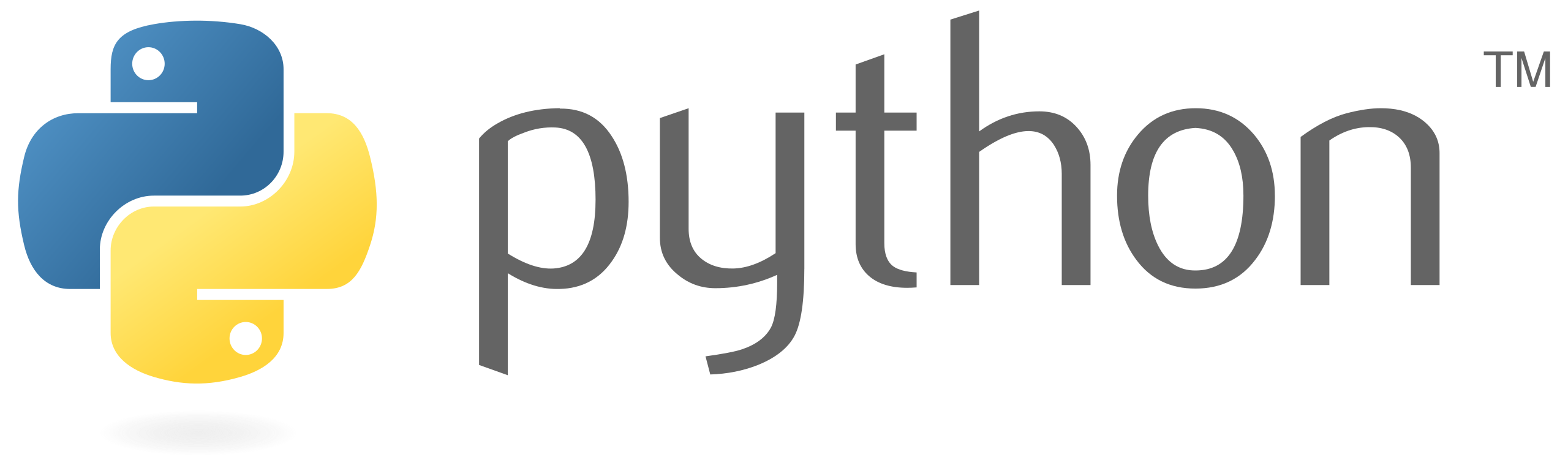 Python programming language logo