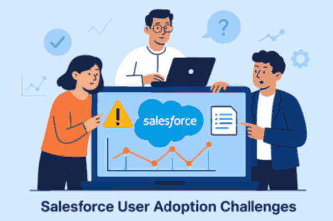 Salesforce User Adoption Challenges and How to Overcome Them 1 Salesforce User Adoption Challenges