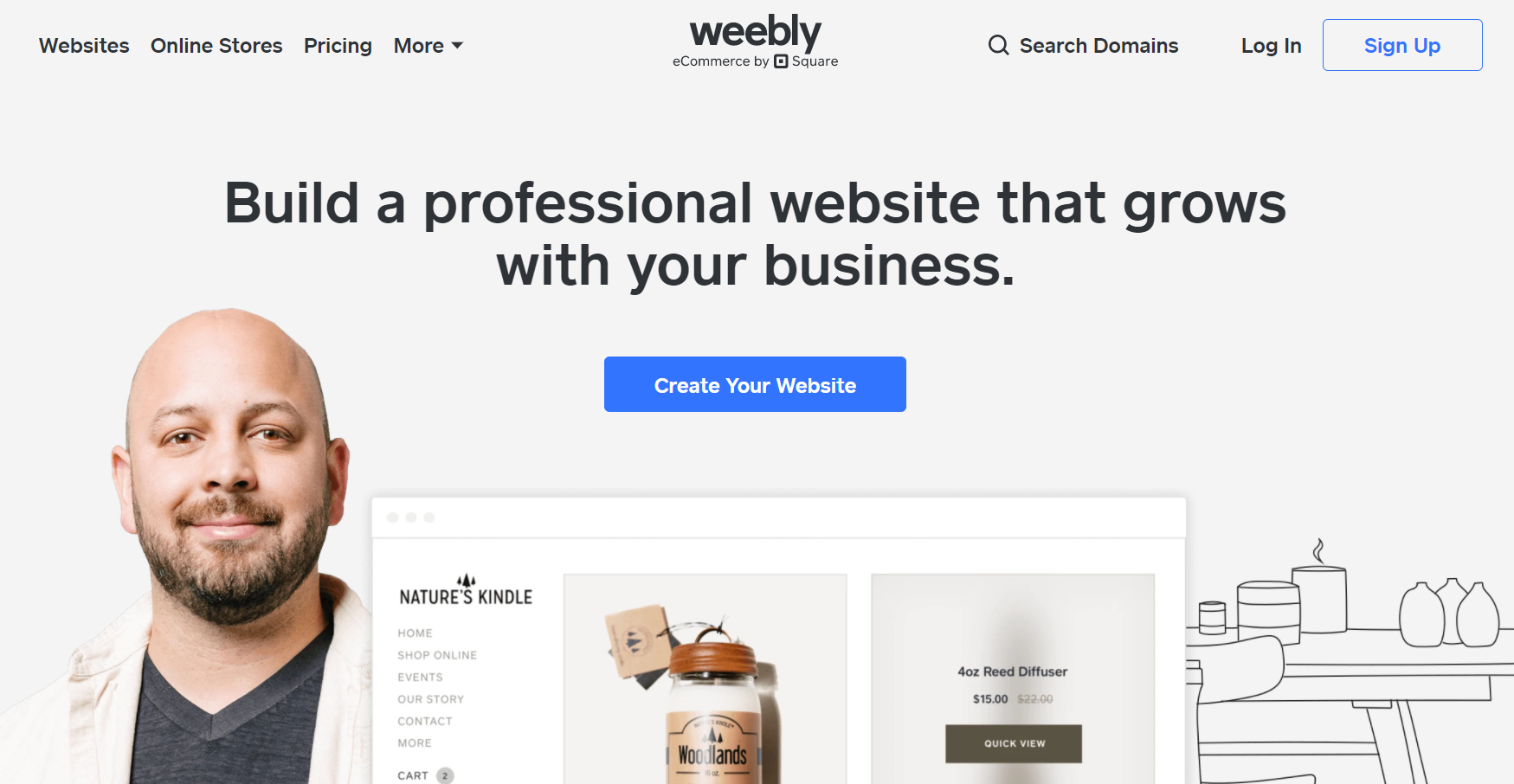 Build your website with the Weebly website builder