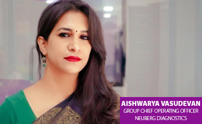 Neuberg Diagnostics partners with MS Dhoni for health and wellness 5 Aishwarya Vasudevan, Group Chief Operating Officer, Neuberg Diagnostics