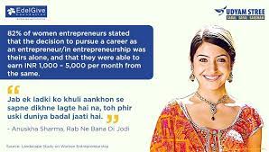 EdelGive Foundation - UdyamStree - Anushka Sharma, Rab Ne Bana Di Jodi