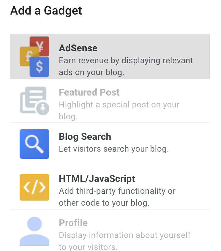 html javascript gadget
